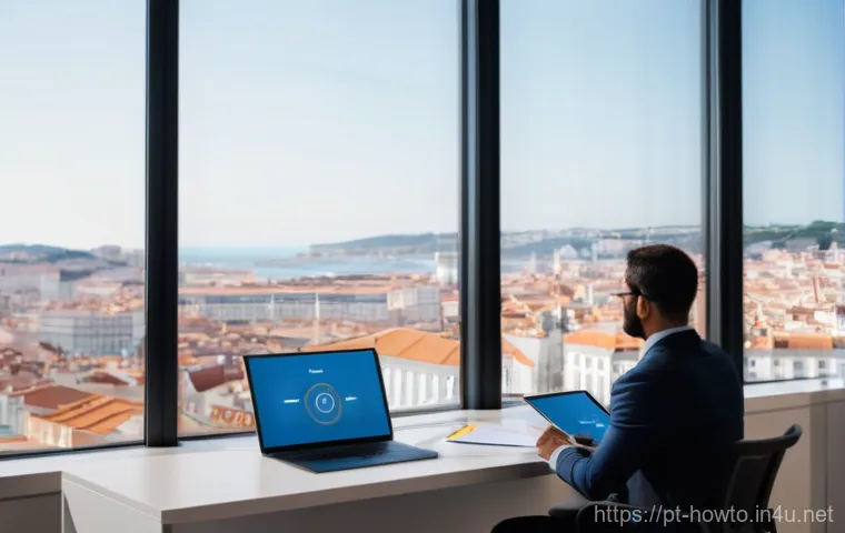 온라인 이력서 작성 도구 활용법 - AI-Powered Resume Optimization**

A focused young professional, appearing to be in their late 20s to...