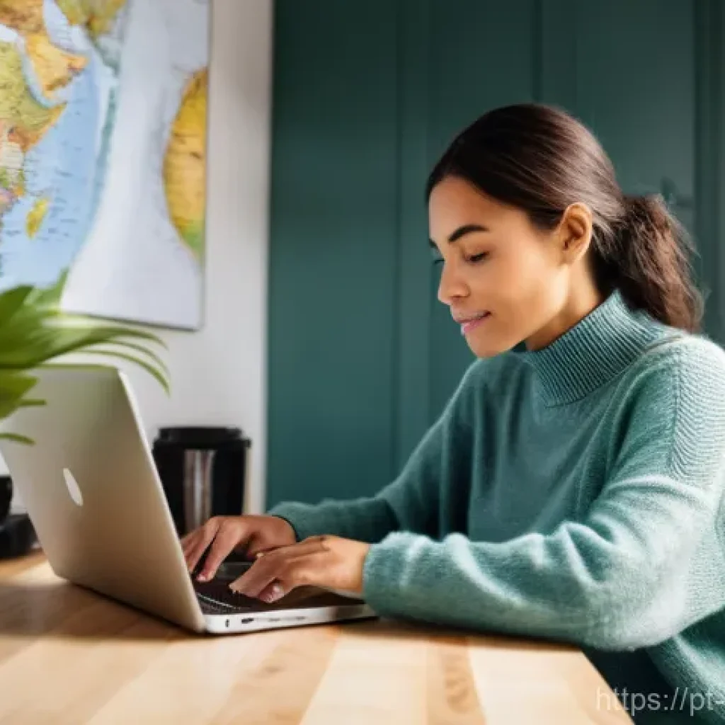웹사이트 분석 도구 활용법 - **Prompt 1: Analytical Blogger Connecting with Global Audience**
A focused woman, in her late 30...
