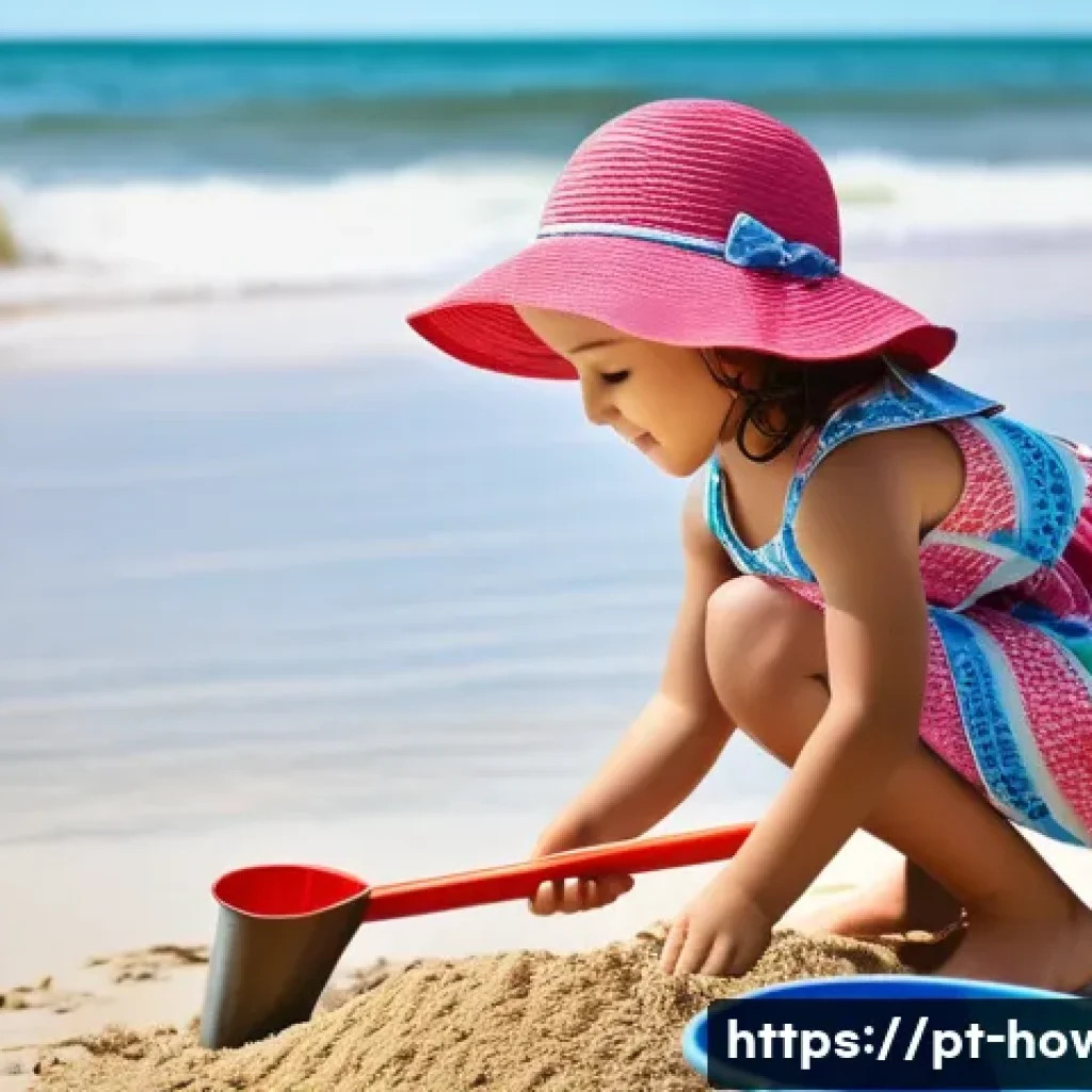 파이널 컷 프로 활용법 - **Prompt:** A young girl (approximately 7 years old) wearing a bright, colorful sundress and a wide-...